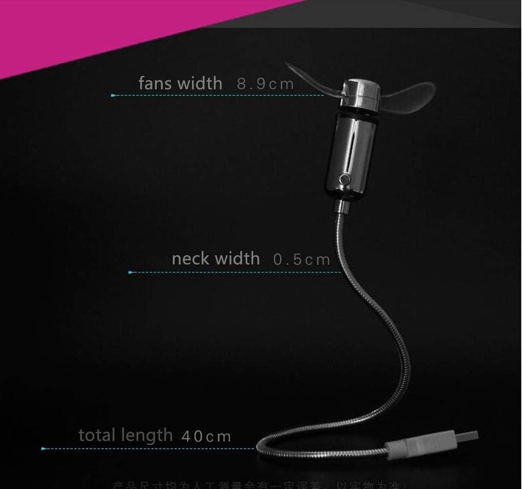 CoolTime Go – Mini USB Clock Fan