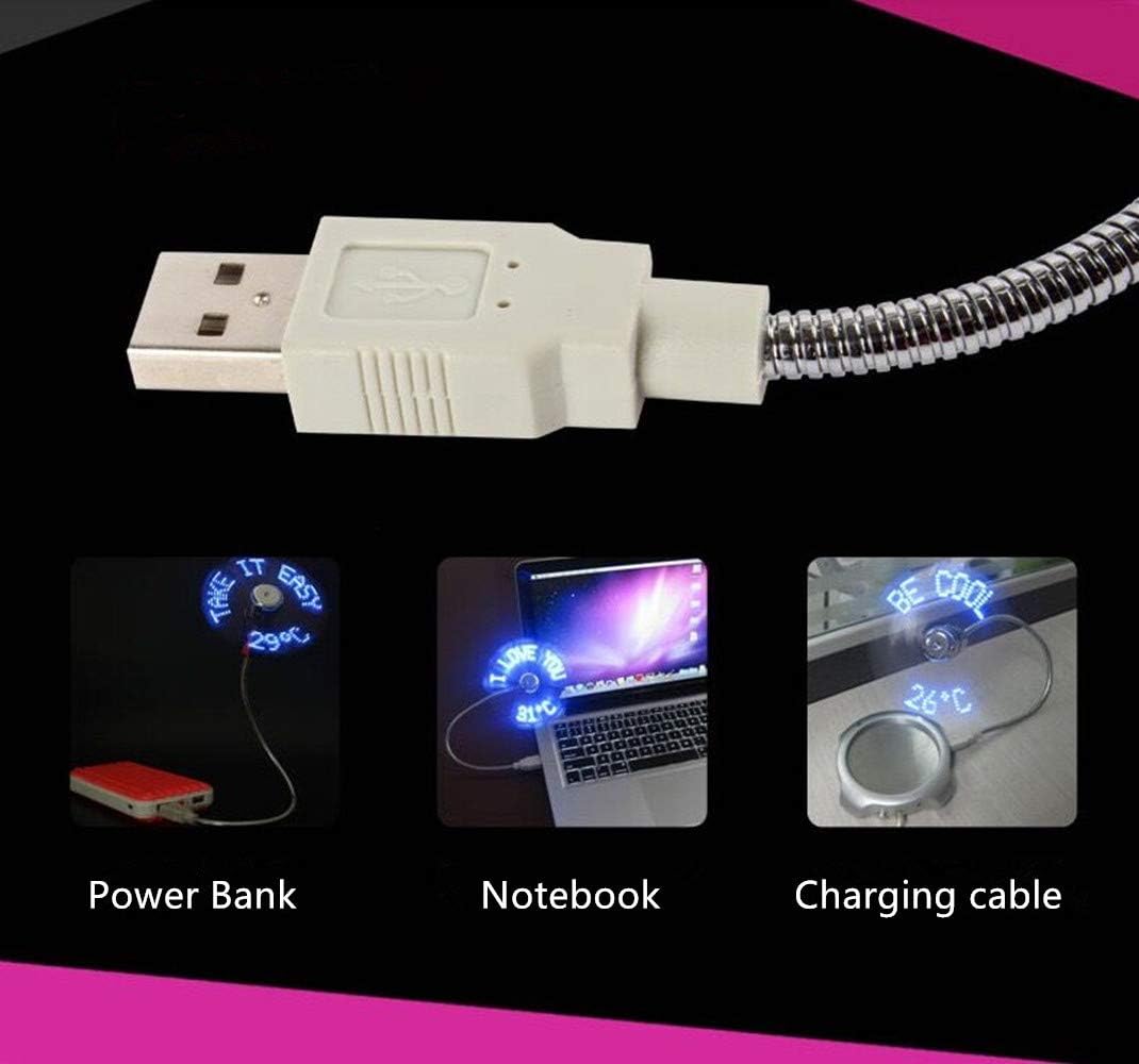 CoolTime Go – Mini USB Clock Fan