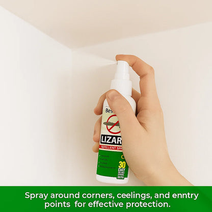 Best Wish™ Anti-Lizard Spray – Long-Lasting Protection for Homes, Kitchens & Offices